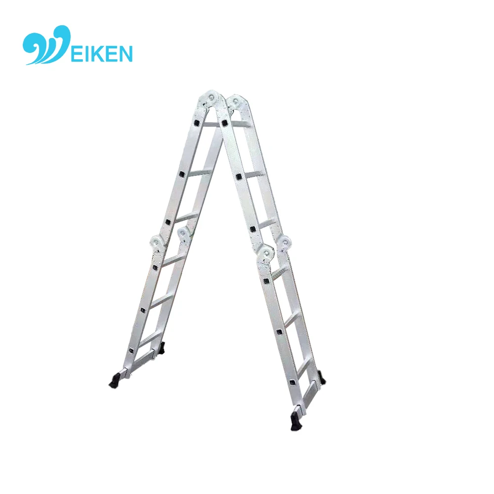 Extension step ladder multipurposes folding ladder telescopic articulated insulated ladder