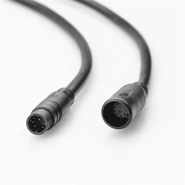 waterproof connector 9 pins low power connector cable for motorcycle e-bike YH-F-809BFM
