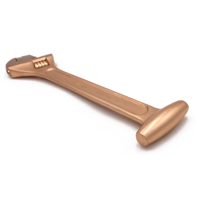 
WEDO ATEX Non-Sparking Adjustable Wrench Aluminium Bronze or Beryllium Copper BAM/FM/GS/ISO/OHSAS Certificate 