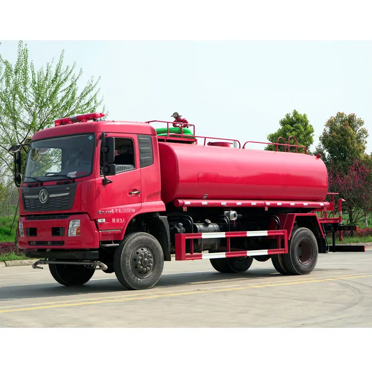 Dongfeng водяной спринклер грузовик 4x2 Euro3 15cbm пожарный резервуар для воды