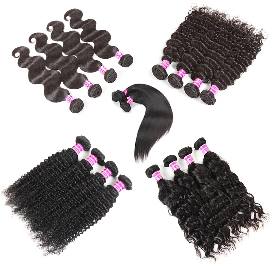 
Brazilian Body Deep Water Wave Cuticle Aligned Human Hair Weave Bundles Wholesale Straight Bundle Virgin Hair Vendors 