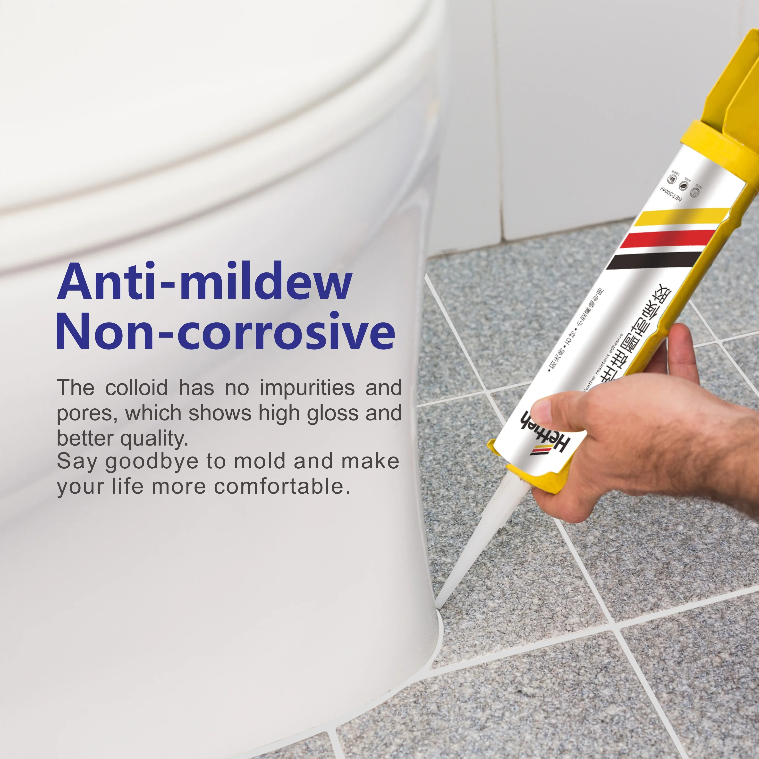 More Healthy And Greener New Modified  Neutral Silicone Sealant