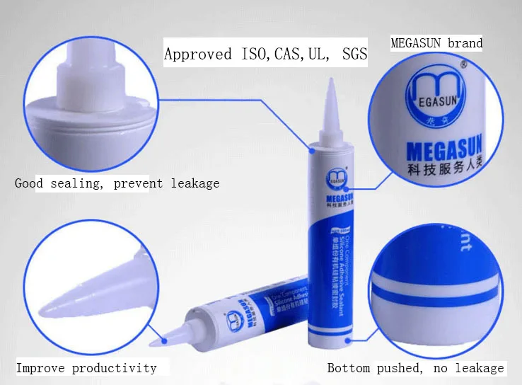 Electronic Single Component Silicone Rubber Adhesive Rtv Silicone Sealant / Glue For Led Display Module