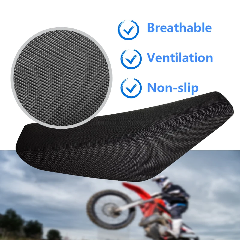 New model 5000w 8000w Enduro Bike Motorcycle seat with black color Motorcycle seat cover mesh online from supplier
