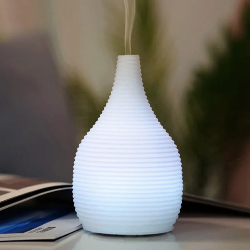2022 Factory Direct Bottom Switch RGB Glass Air  Aroma Diffuser For Bedroom Living Room