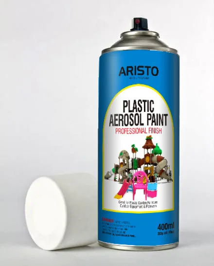 Пластиковая аэрозольная краска Aristo, легкое использование
