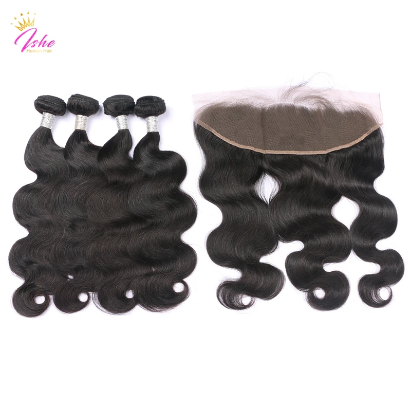 
Ishe 10a Virgin Human Hair 100% Virgin Indian Hair Body Wave Hair Body Wave Bundles 