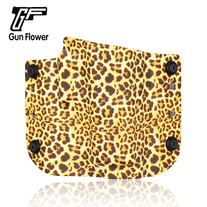Hot selling Leopard Print/Camo OWB Kydex Men Women Holster Fits G17/22/31