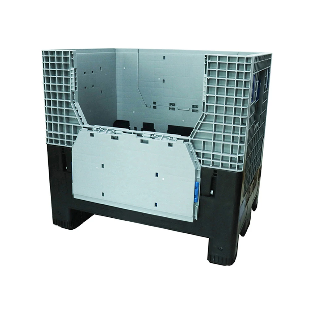 800x600x760 Logistic Shipping Storage Collapsible Pallet Foldable Plastic pallet box