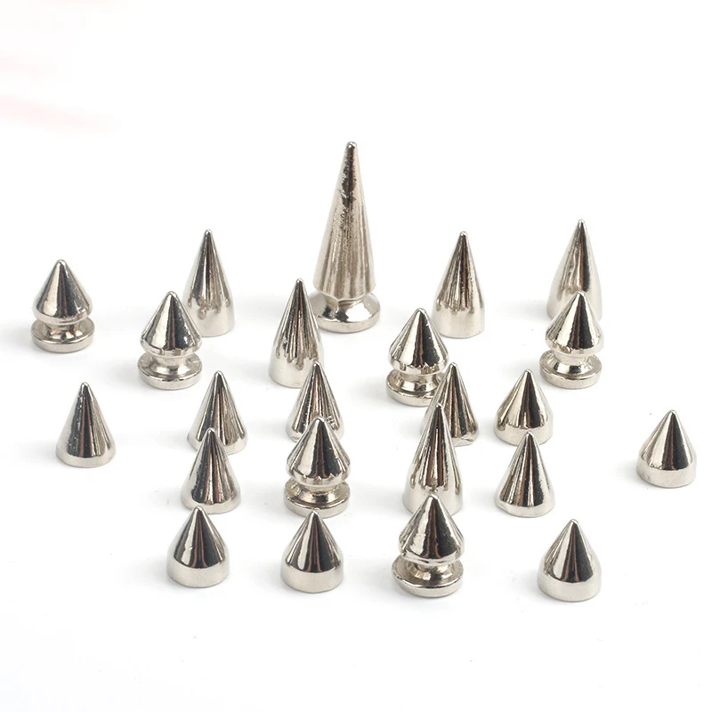 Sharp nail fashion bracelet rivets snap button bracelet wristband punk jewelry wholesale