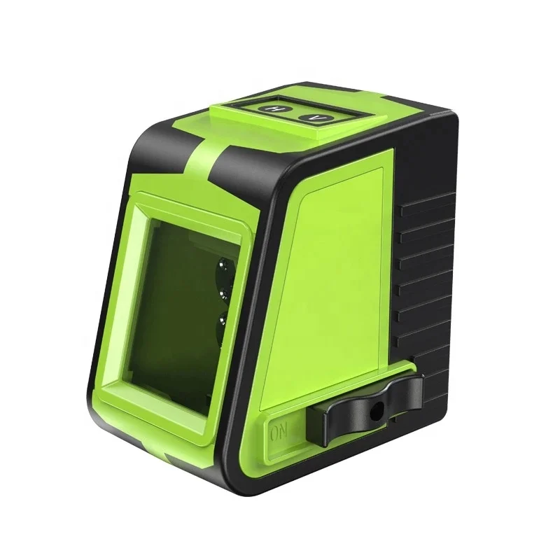Mini 2 Lines Horizontal and Vertical Cross Line Green Laser Self-leveling Laser Level  survey instrument