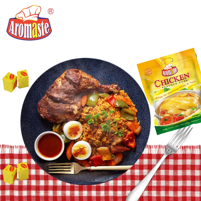 4g Chicken Flavor Mixed Spices Seasoning Cube for Africa Market