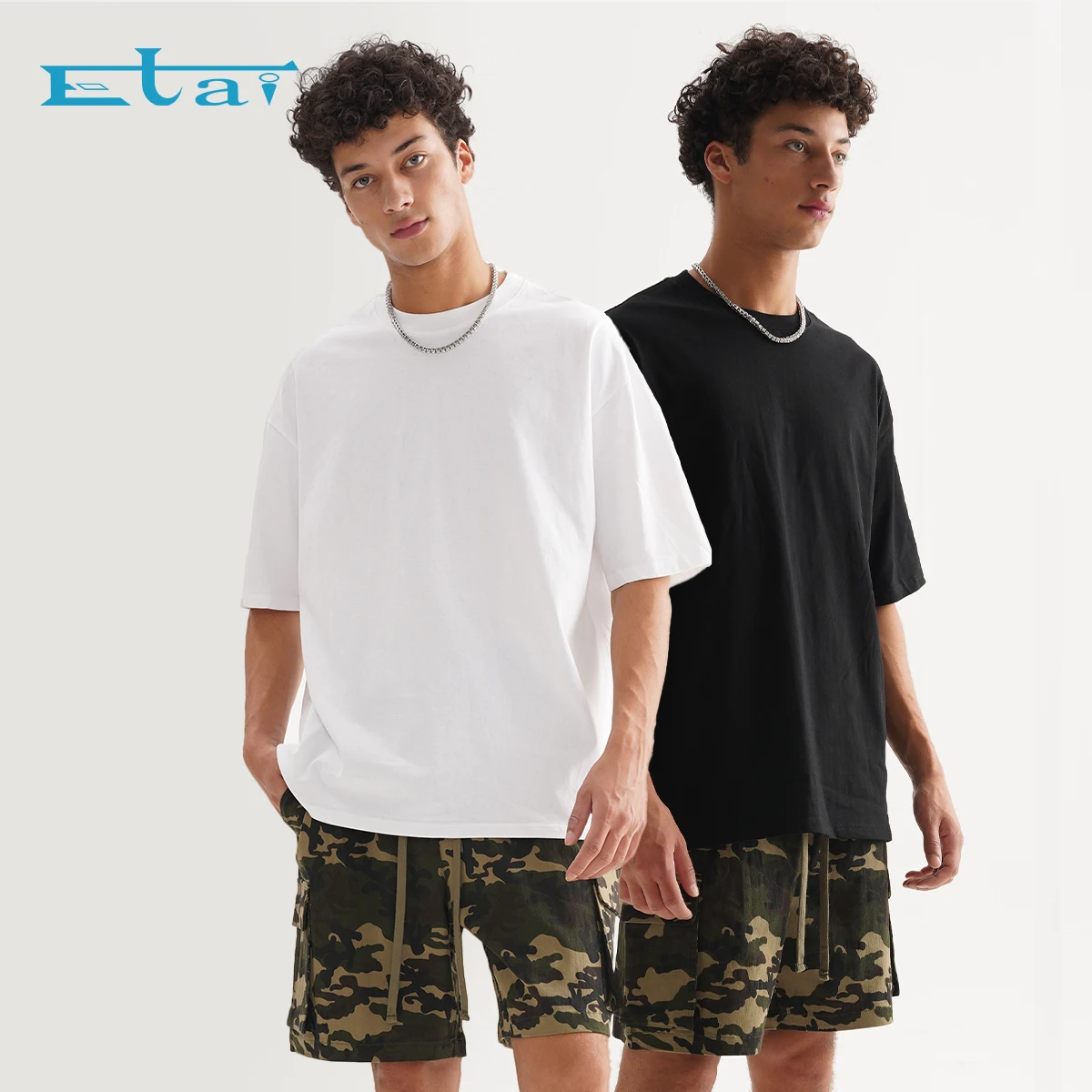 Blank Cotton Street Wear Tshirt Oversized Drop Shoulder T-shirt Custom High Quality Print Clothes T shirt for Men