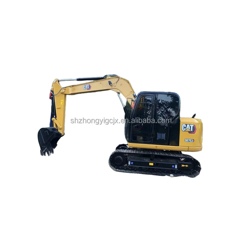 2022 мощный гусеничный экскаватор Caterpillar 307E Cat 307E2 б/у бренд 7 тонн 306 307 308 CAT307E2