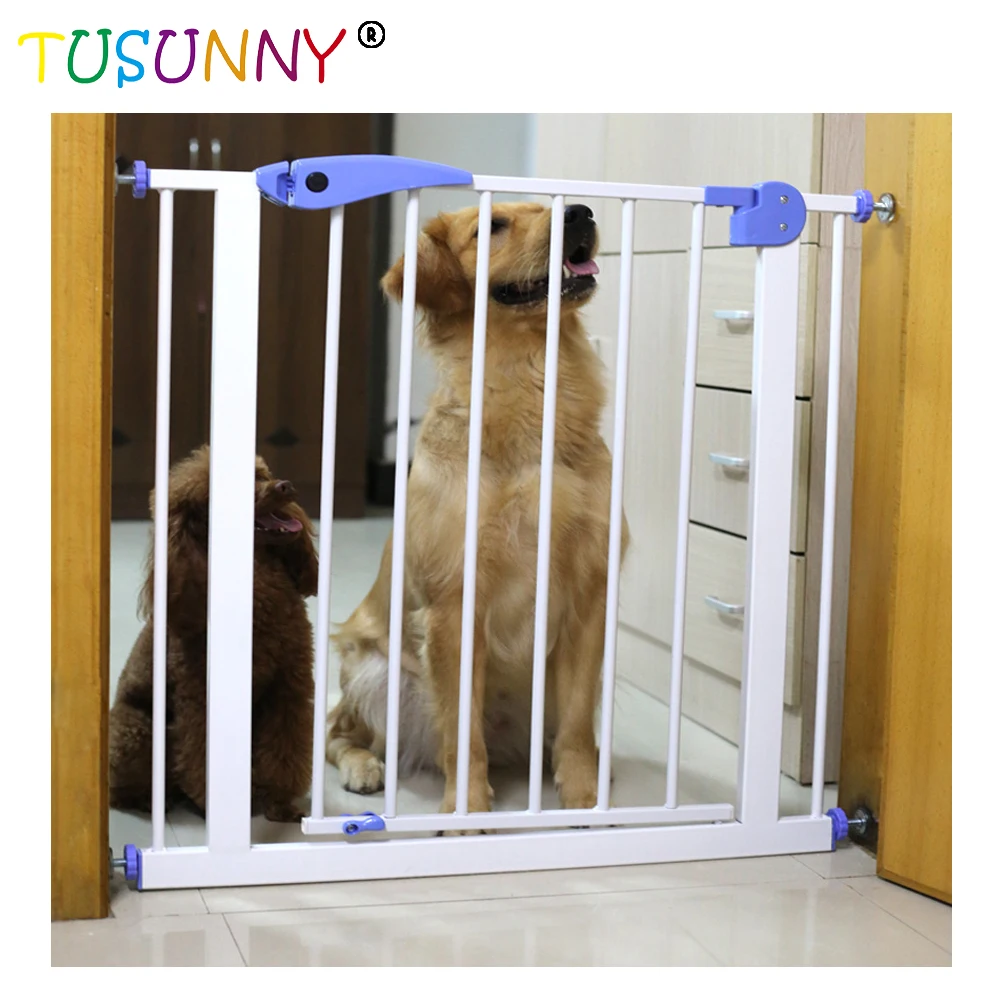 Metal Safety Door Adjustable Baby Gate Child Safety Gate for Stairs and Doorways