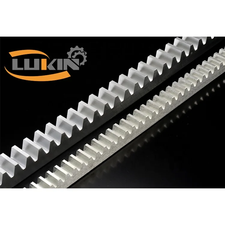 Straight OR helical tooth gear rack with Mounting holes Be used for Automatic sliding gate operator