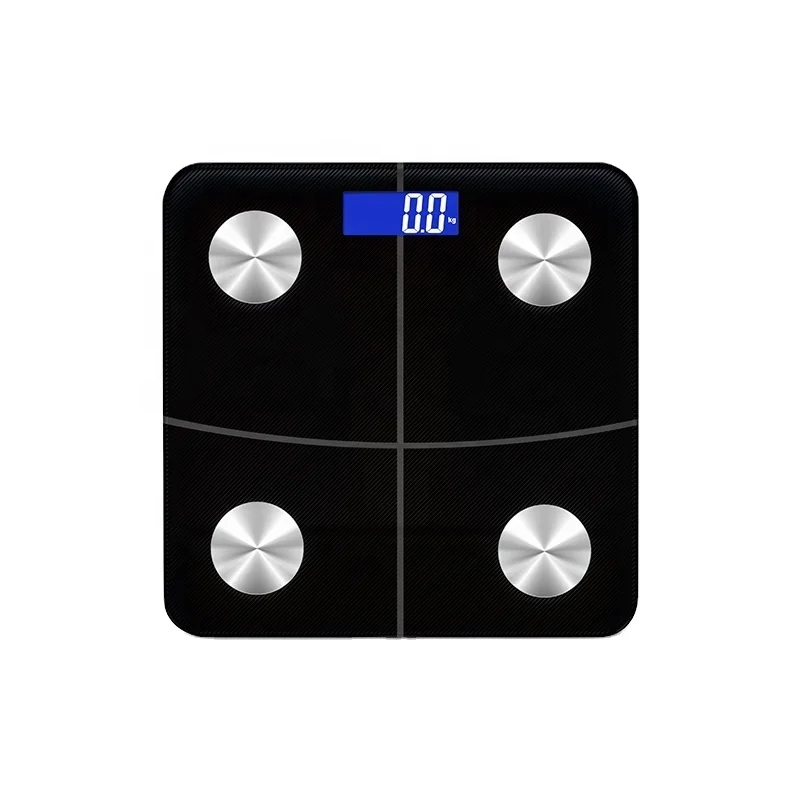 Цифровой анализатор жира для ванной комнаты, умные весы для взвешивания с приложением
