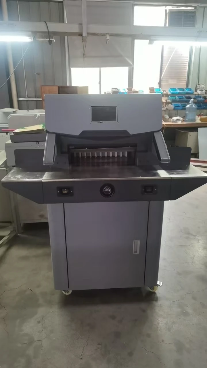 Digital Electric Paper Cutter Heavy Duty Guillotine A3 Electric Paper Cutting Machine With 80mm Cutting Thickness