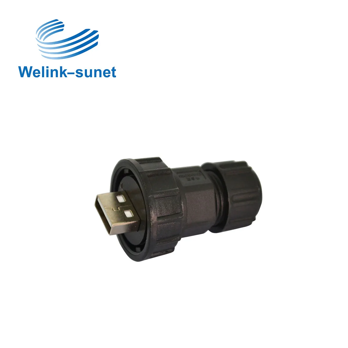 4P IP68 USB 2,0 водонепроницаемый разъем для ландшафтной лампы провода жгута