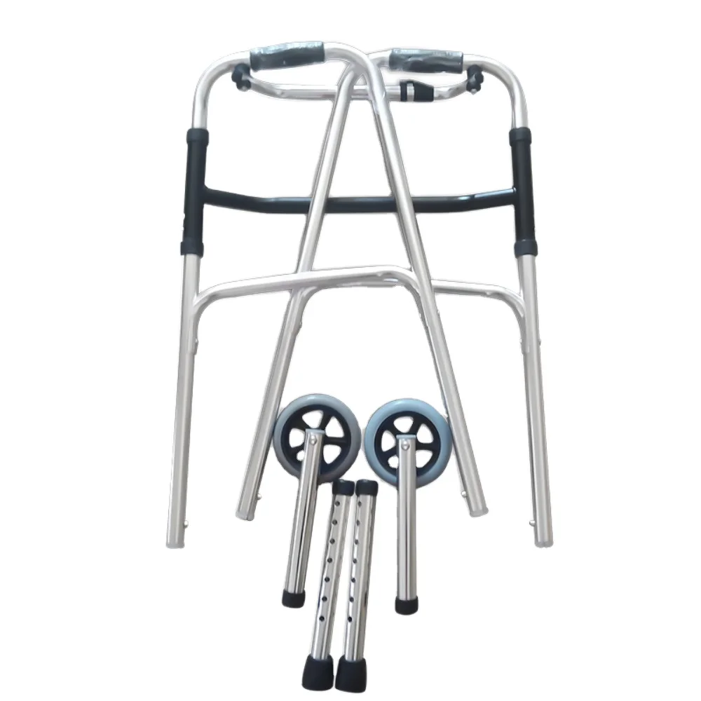 Safebond 2024 Factory Direct High Quality Aluminum Walker & Rollator Adjustable Height & Foldable for Elderly Care