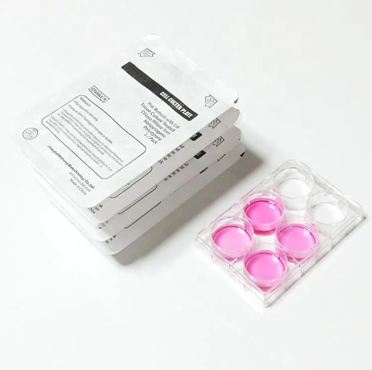 Tissue Cell Culture Plate Laboratory Dnase&rnase Free Disposable 6 12 24 48 96 Wells Laboratory Usage Lab Application LM-WH009