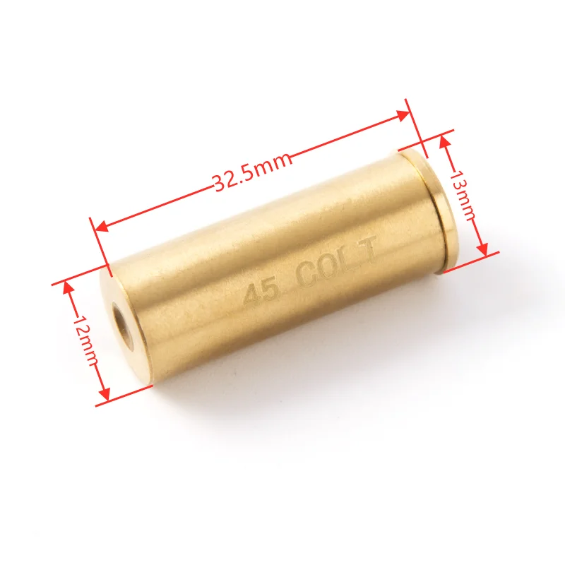 45 COLT Cartridge Laser Bore Sight for Sighting and Zeroing 45 COLT Boresighter