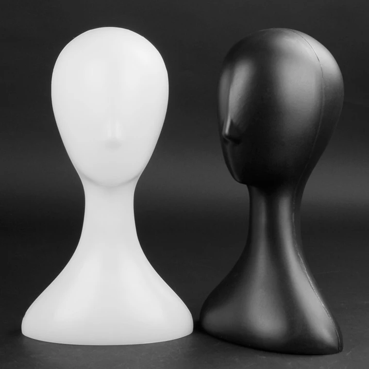 Newest White Fiberglass Kid Child Egg Mannequin Heads for Hat Display