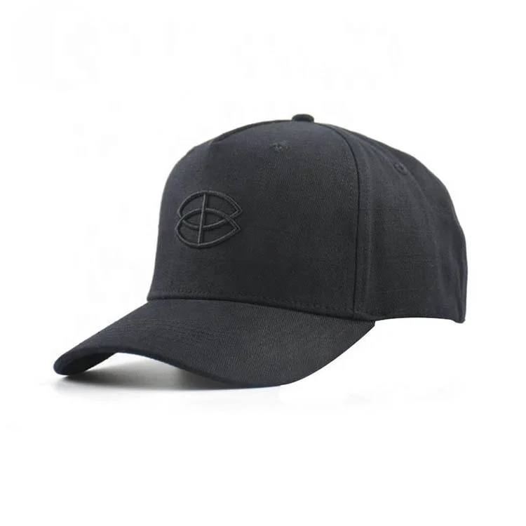 
 Бамбуковый материал 5 панель шляпа 3D вышивка логотип бейсболка  