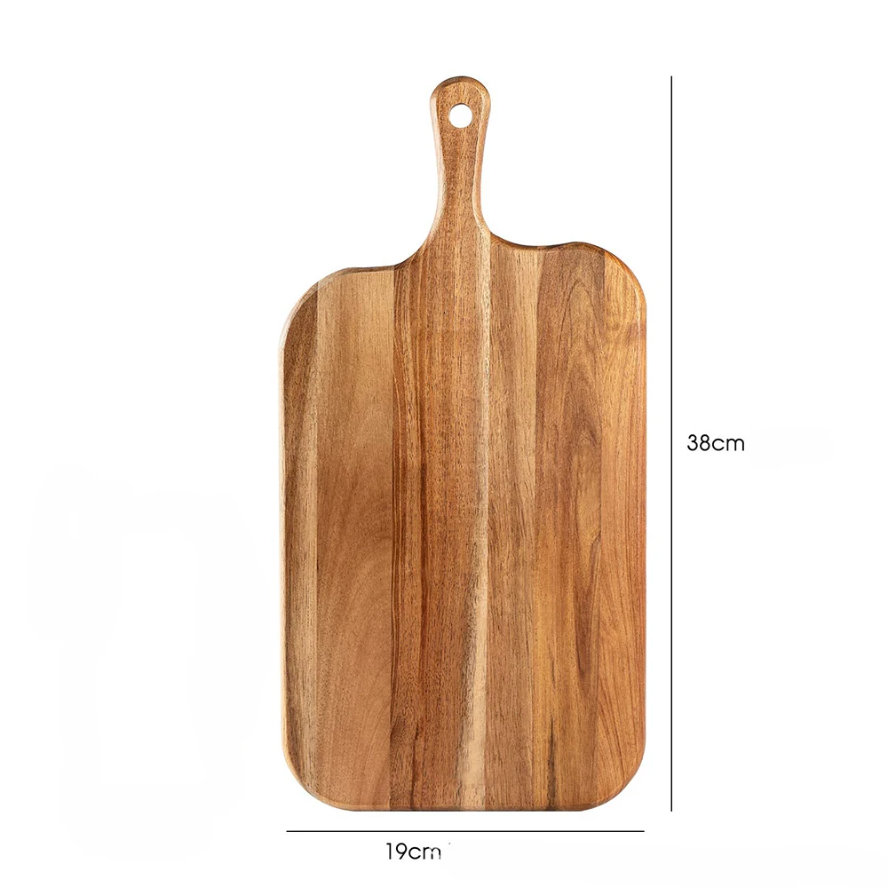Wood Cutting Board Chopping Board for Meat Fruit Vegetables Wooden Serving Board for Kitchen Dining Room Pantry