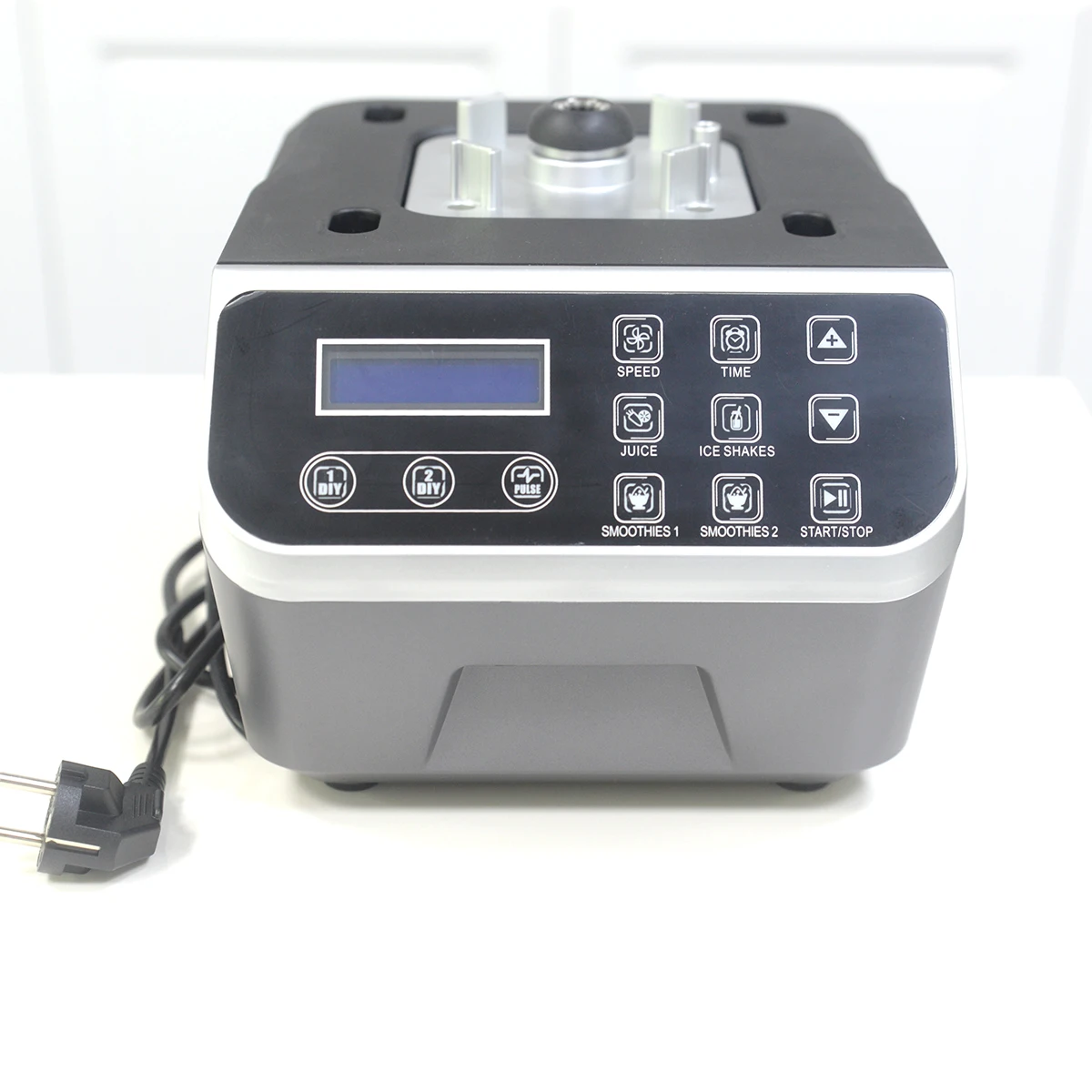 Commercial 1800W Silver Crest Blender Machine High-Speed All-in-One Kitchen Push Button Multifunctional Variable Speed Hotels