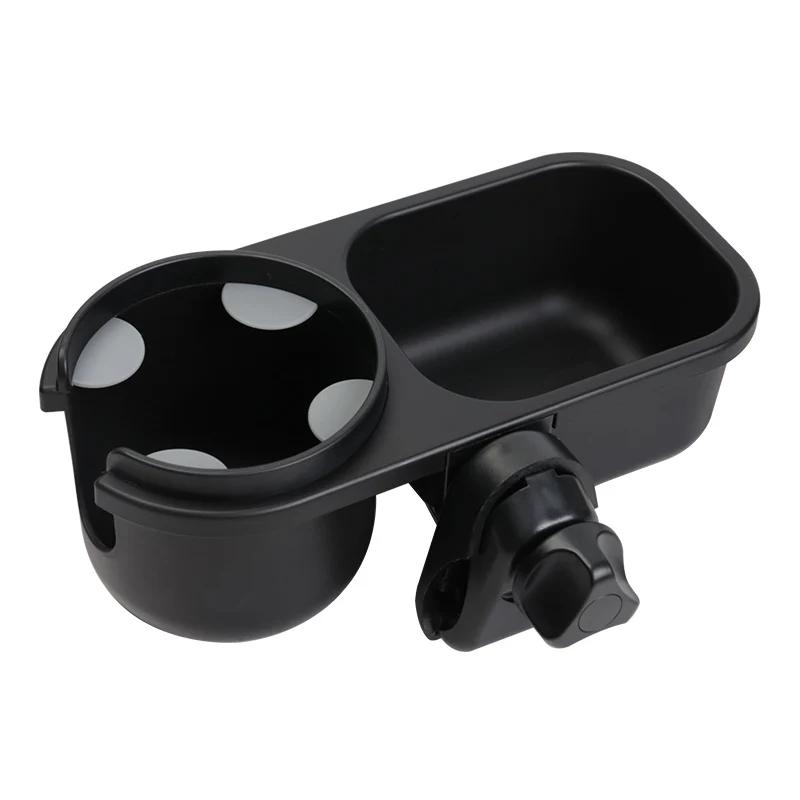 Universal Multifunctional Double-groove Design Plastic Baby Bottle Holder Baby Stroller Cup Holder