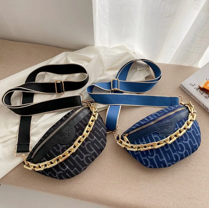 Wholesale Fanny Pack Women Pu Leather waterproof cash register business bag Fashion Waist Bag