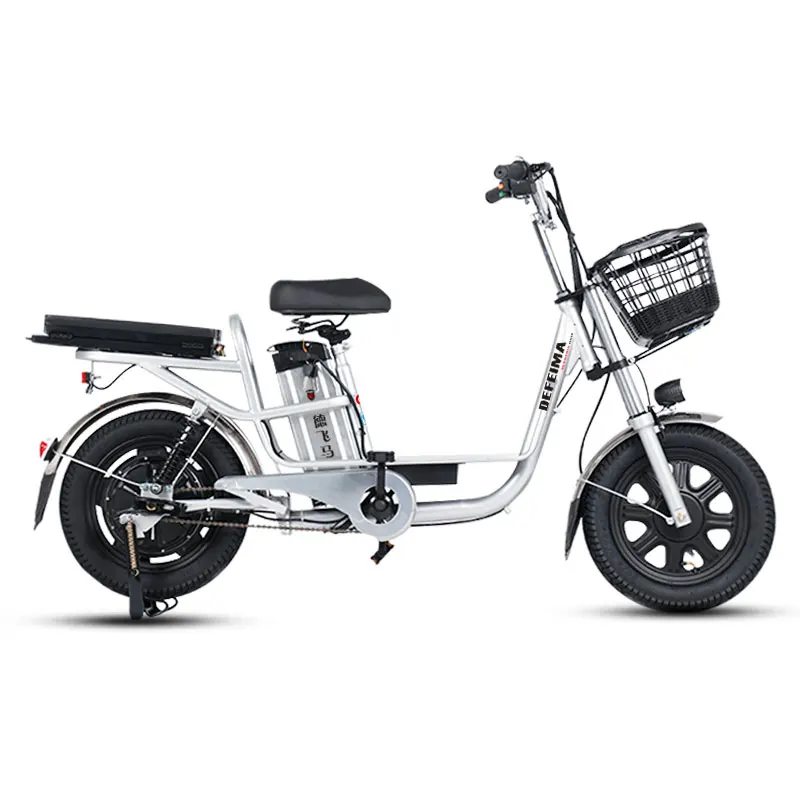 2 wheel cheap new 500w 48v electric moped bike with pedals electrica ebike scooter electric bike bicycle