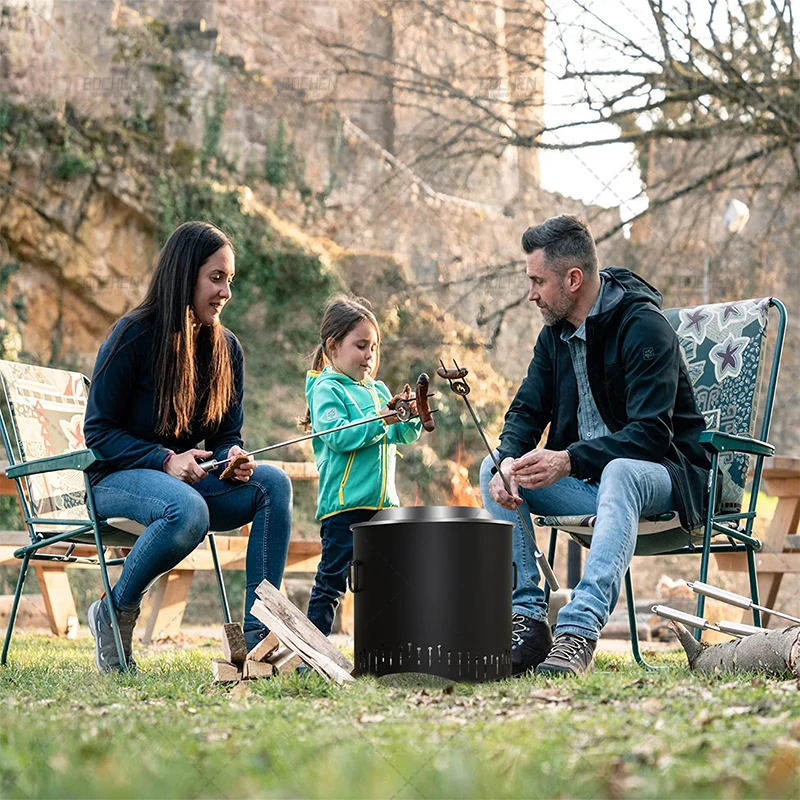 2022 Factory Wholesale Portable Wood Burning Smokeless Fire PIT For Outdoor Camping Gathering