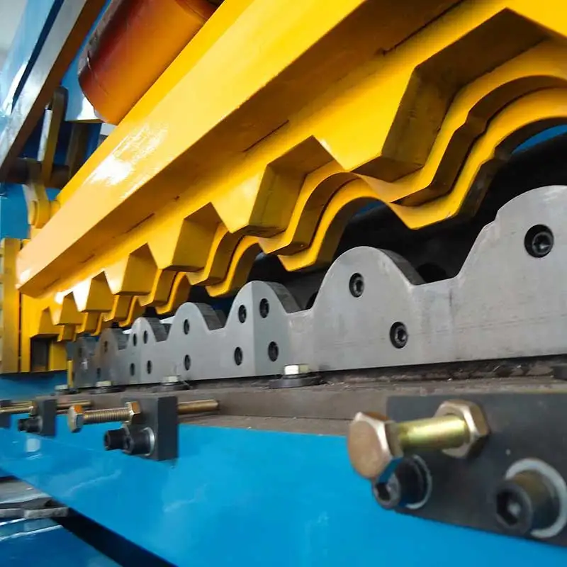 Trapezoidal metal zinc roof sheet roll forming machine IBR iron roofing sheet making machine