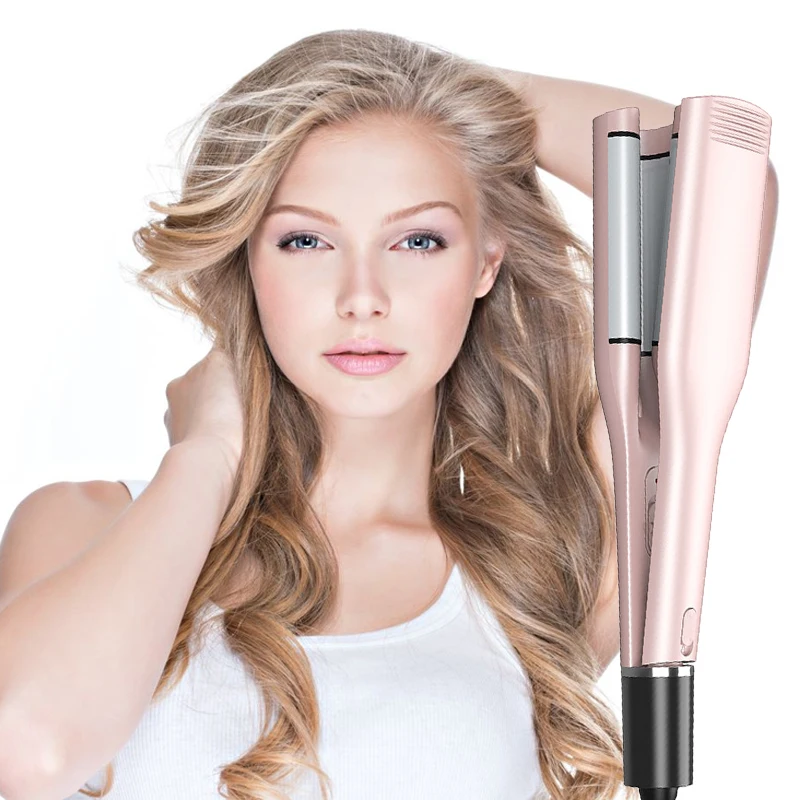 Manufacturers Wholesale Four-Speed Temperature-Controlled Curling Straight Hair Dual-Purpose Fluffy Splint Fashion Perm Straight