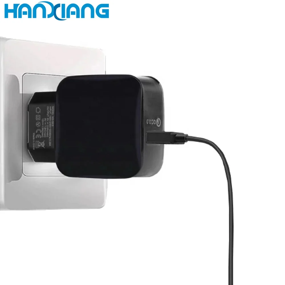 
Latest 2021 Small Electronic Gadgets Phone Charging QC3.0 Fast Single USB Wall Charger for Iphone with Retail Box 