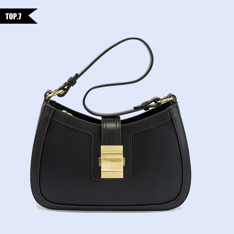 fashion wholesale custom casual brand design good quality PU leather metal lock women hand messenger shopping bag shoulder bag