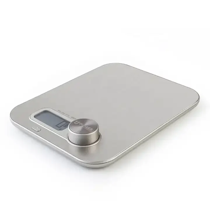 Battery Free Household kitchen food weighing scale stainless steel Multifunctional 5kg/1g Digital Scale