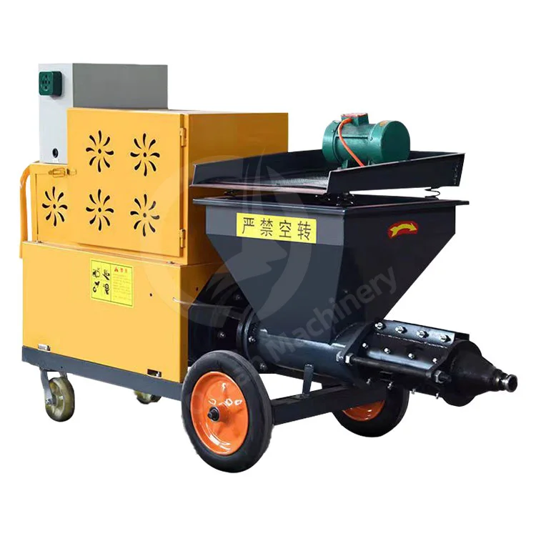 Automatic Mechanical Mini Construction Mortar Sprayer Spray Plaster Machine Price in India