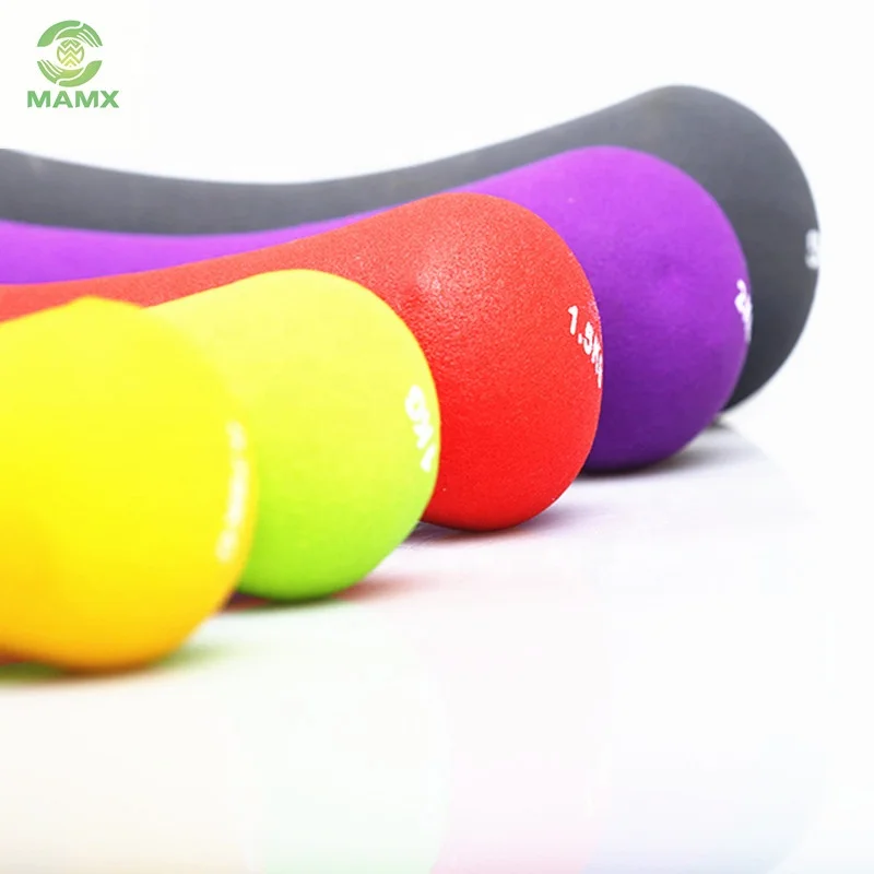 Bone Shape 3kg Cast Iron Hand Dumbbell Made In Dingzhou