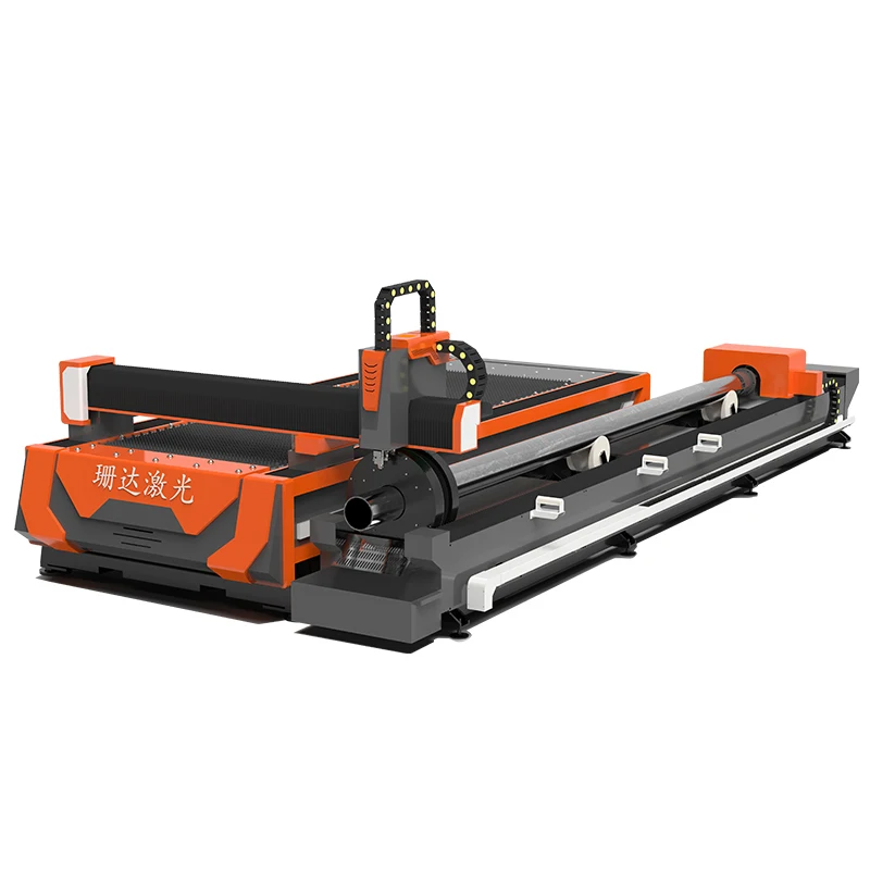 Large Mechanical Equipment Max Power 3000W Cnc Fiber Laser Cutting Machine For Metal Cutter