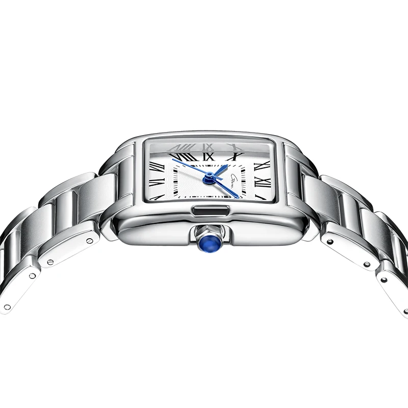 Wholesale New Arrival Women Square Alloy Case Wristwatches  Japawn Movement 3 ATM Quartz Watches for Women