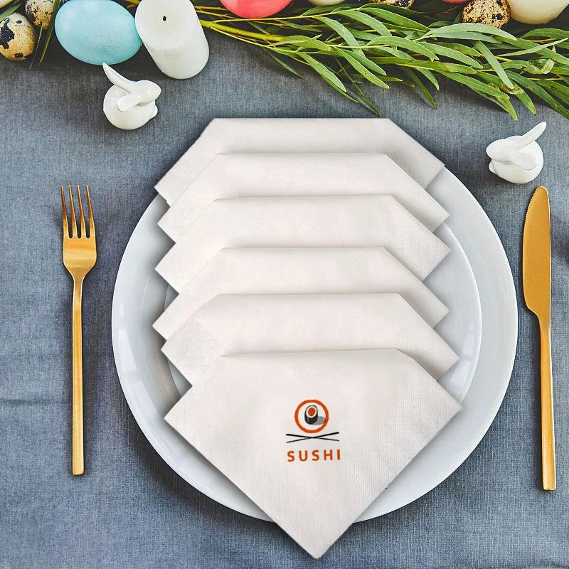2022 New custom paper dining napkin dispenser nap dispenser napkin