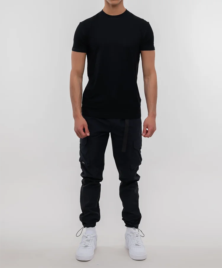 Wholesale Pima Cotton T Shirts Muscle Fit T Shirt Blank T-shirts