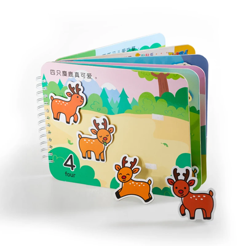 Early Learning Educational 3d Pop-up Cardboard Children Book For Kid