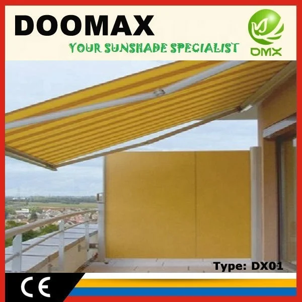 1.5x3.0m Garden Retractable Side Awning