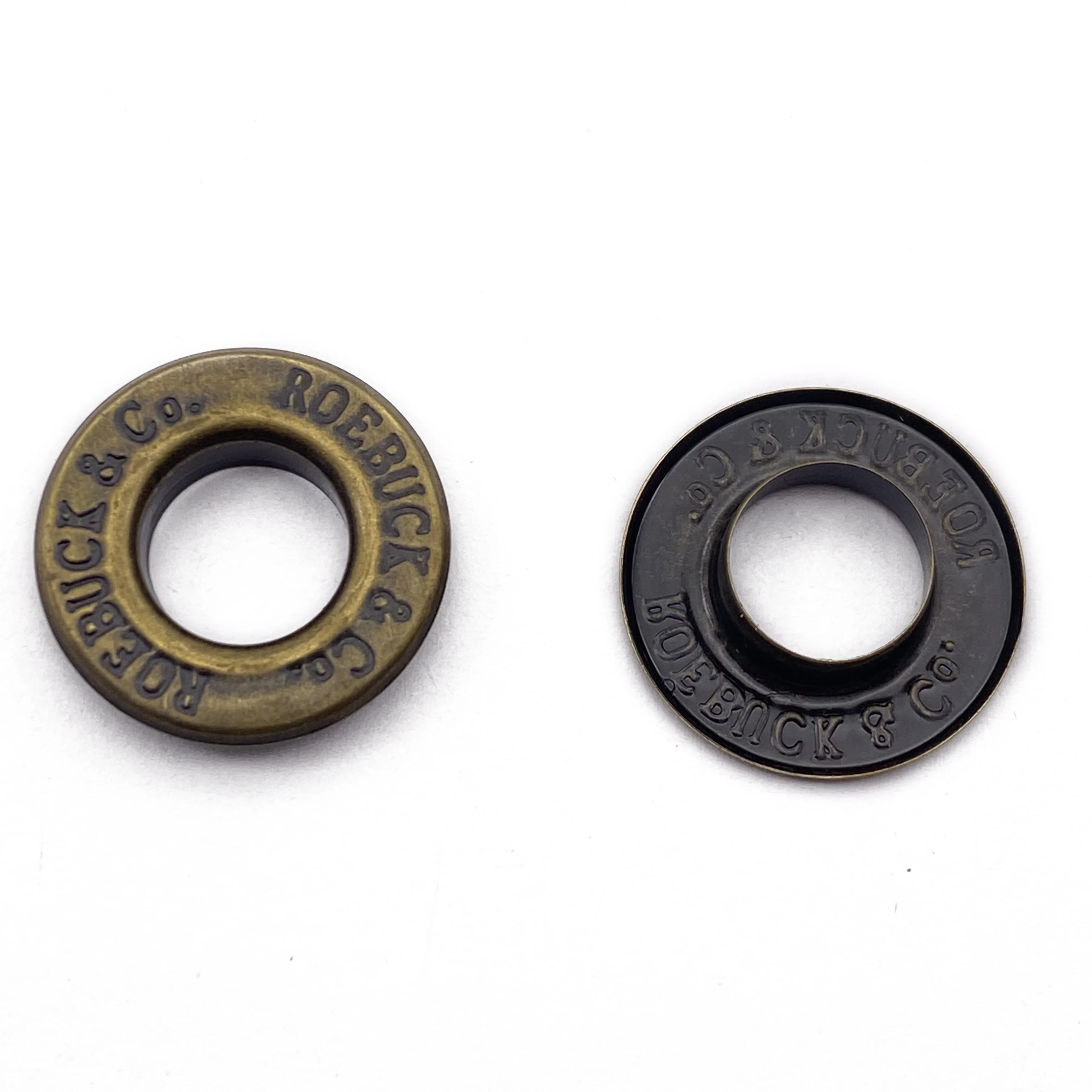 Customized design shoes accessories Anti Brass eyelet for Boots copper material eyelet for shoe