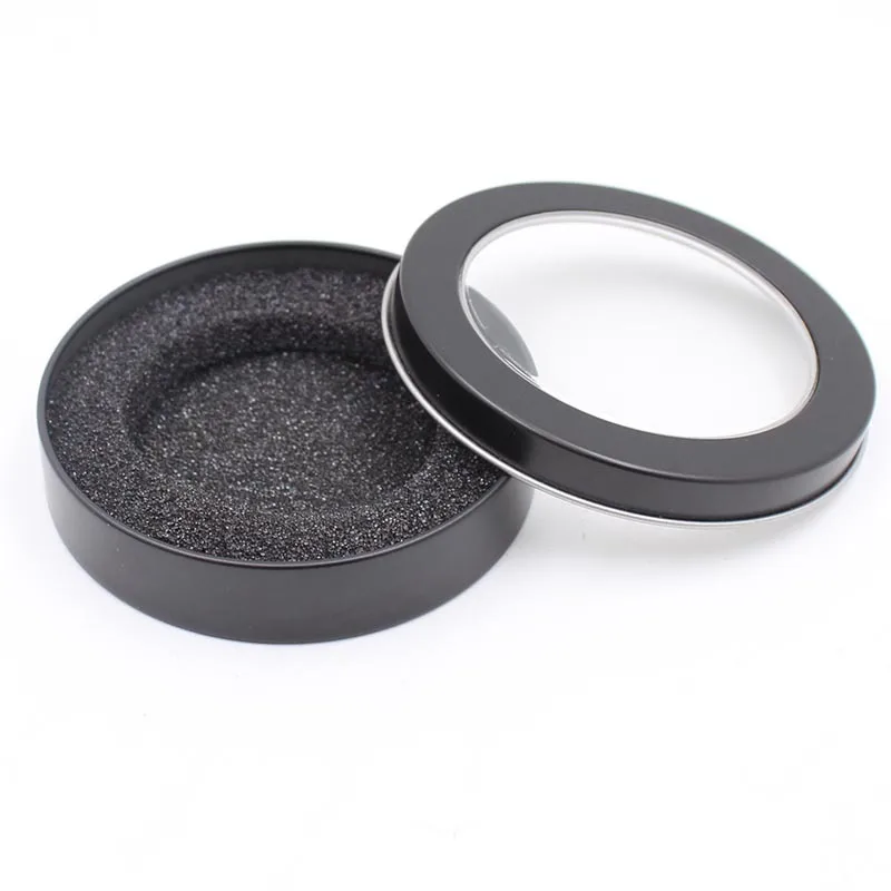 2024 popular CMYK Full Colors Printing Small Round Candy Tin Box