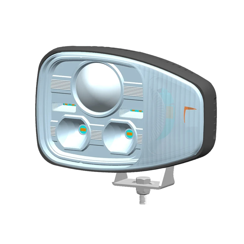 NEW LED wheel loader head light caterpillar 9 inch 24v head lamp excavator R112 lamps front heavy duty headlight